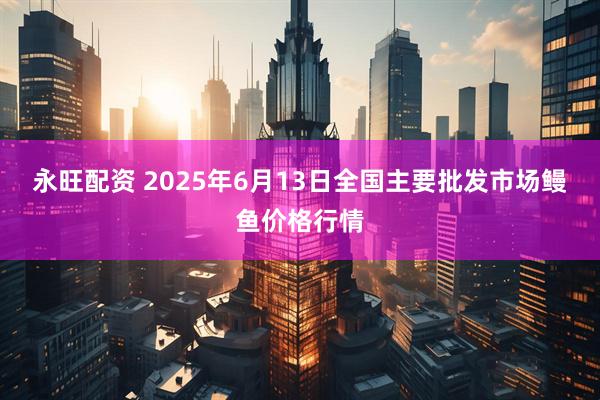 永旺配资 2025年6月13日全国主要批发市场鳗鱼价格行情